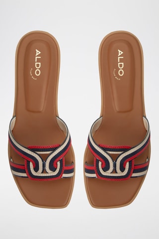 Mules en cuir Erok - Marron