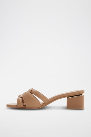 Mules à talons Najla - Marronn