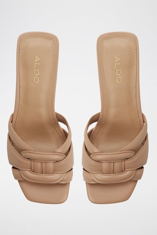 Mules à talons Najla - Marronn