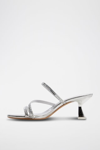 Mules à talons Avelinne - Argenté