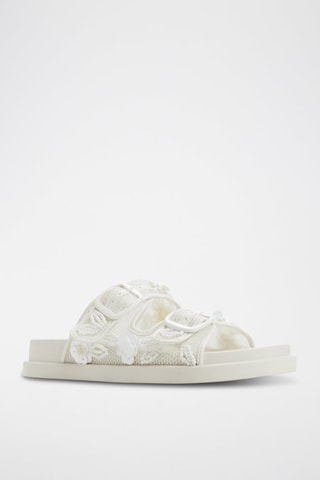 Mules à talons Gamila - Blanc