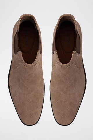 Bottines en cuir Hunter - Taupe