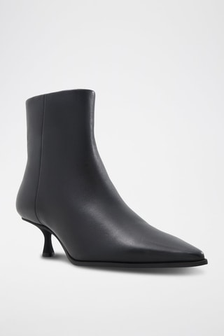Bottines en cuir Emmalie - Noir