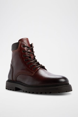 Boots en cuir Draco - Marron