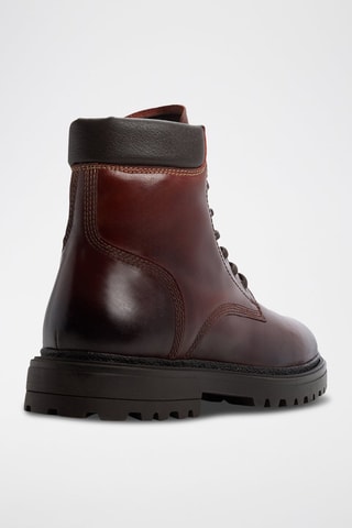 Boots en cuir Draco - Marron