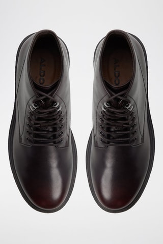 Boots en cuir Waltonn - Marron foncé