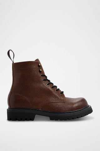 Boots en cuir Doublezero - Marron