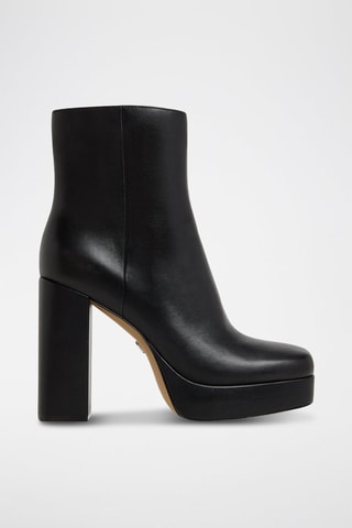 Bottines en cuir Vaylen - Noir