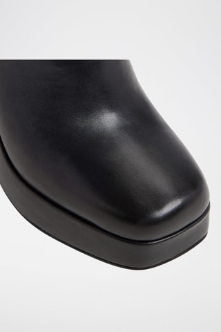 Bottines en cuir Vaylen - Noir