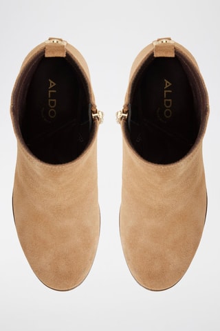Bottines en cuir Noemia - Beige