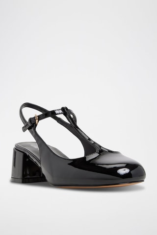 Salomés à talons vernies Tiiana - Noir
