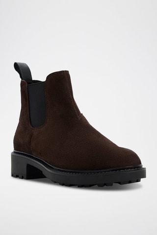 Bottines Chelsea en cuir Faversham - Marron