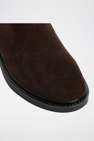 Bottines Chelsea en cuir Faversham - Marron