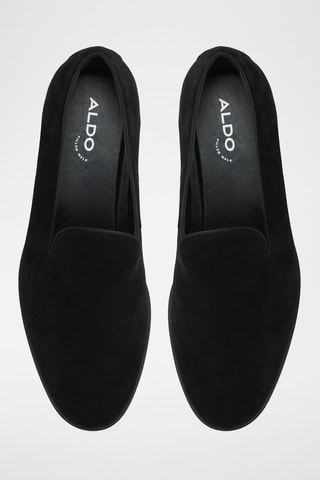 Slippers en cuir Casino - Noir