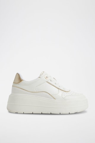 Baskets plateformes Whallian - Blanc