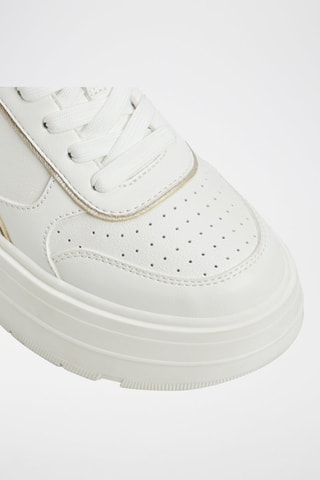Baskets plateformes Whallian - Blanc