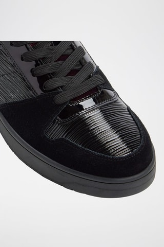 Baskets vernies Zethan - Noir