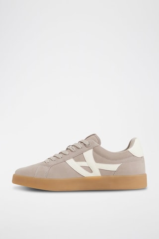 Baskets en cuir Mtl72 - Beige
