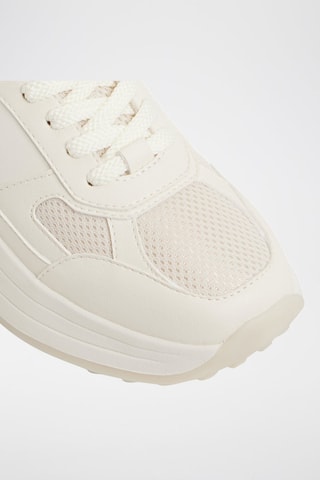 Baskets plateformes Kenbarry - Crème