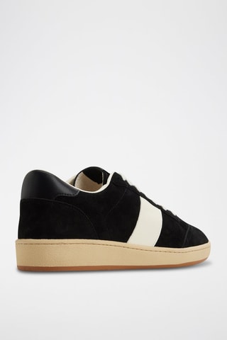 Baskets en cuir Roscoe - Noir