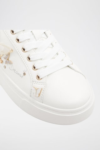 Baskets plateformes Pearlwing - Blanc