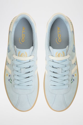Baskets en cuir Chicsneaker - Bleu clair