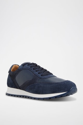 Baskets en cuir Gordo - Bleu