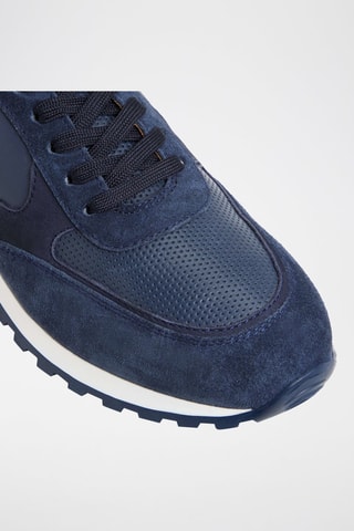 Baskets en cuir Gordo - Bleu
