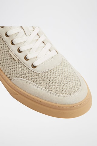 Baskets en cuir Mcenroe - Beige