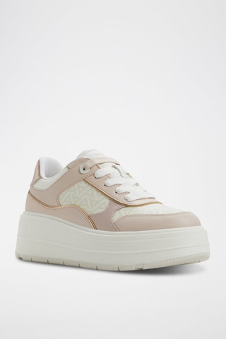 Baskets plateformes Whallian - Beige
