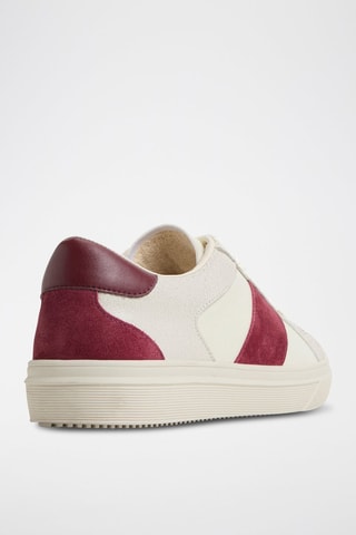 Baskets en cuir Braxton - Blanc