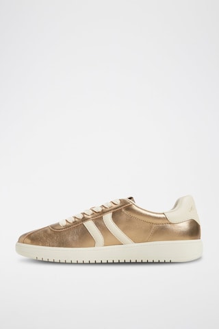 Baskets en cuir de mouton Chicsneaker - Doré