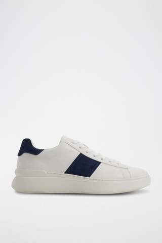 Baskets Adyn - Blanc et bleu cobalt