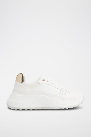 Baskets plateformes Kenbarry - Blanc