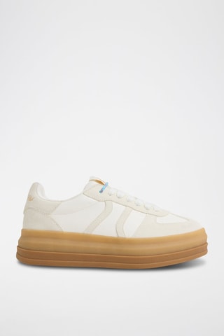 Baskets plateformes Elabrintar - Blanc
