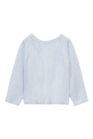 Pull-over maille - Bleu