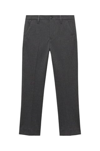 Pantalon skinny crop - Gris