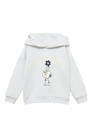 Sweat Snoopy brodé - Bleu