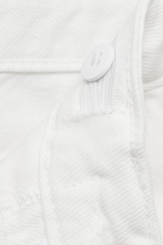 Jean wideleg détails coutures - Blanc