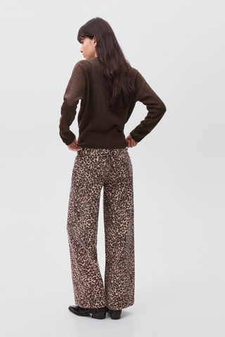 Pull-over maille détail boutons - Marron