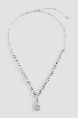 Collier chaîne cadenas