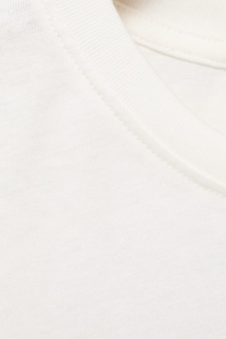 T-shirt en coton brodé - Blanc