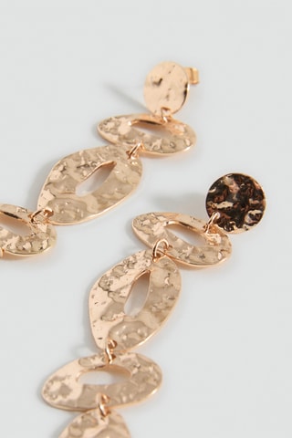 Boucles d'oreilles pendantes géométriques