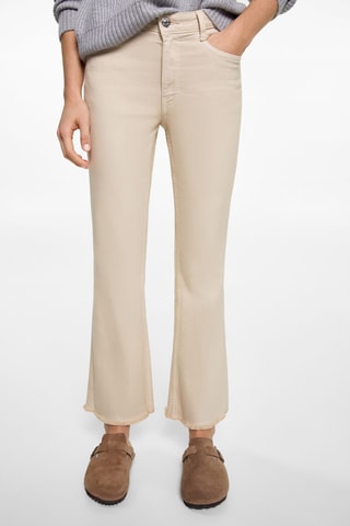 Jean flare crop - Gris clair