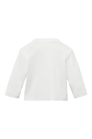 T-shirt col en V - Blanc