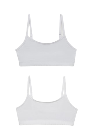 Lot 2 tops coton - Bleu