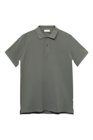 Polo coton piqué - Kaki