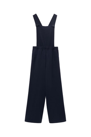 Salopette longue maille - Bleu marine