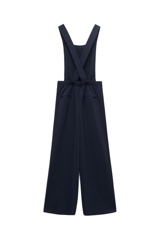 Salopette longue maille - Bleu marine