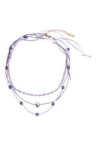 Collier perles combinées